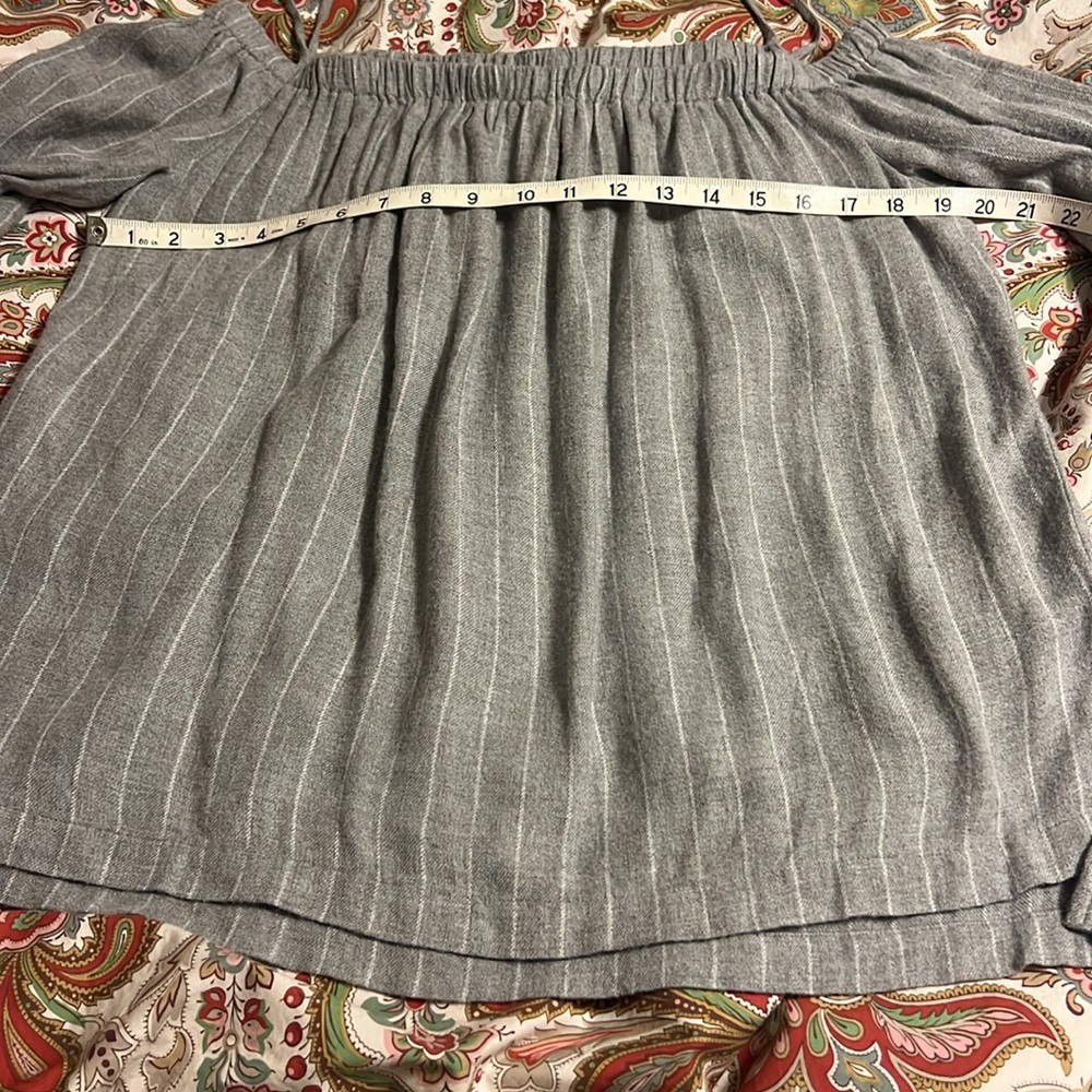 🆕 ANTHROPOLOGIE CLOTH & STONE Blouse Off-The-Shoulder Top - Picture 8 of 10